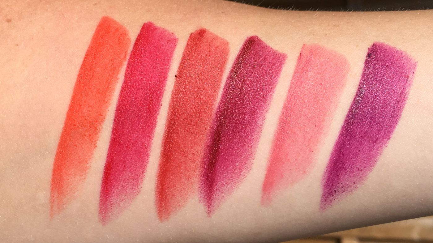 L'Oreal Paris Colour Riche Matte Lipstick Swatches and Review