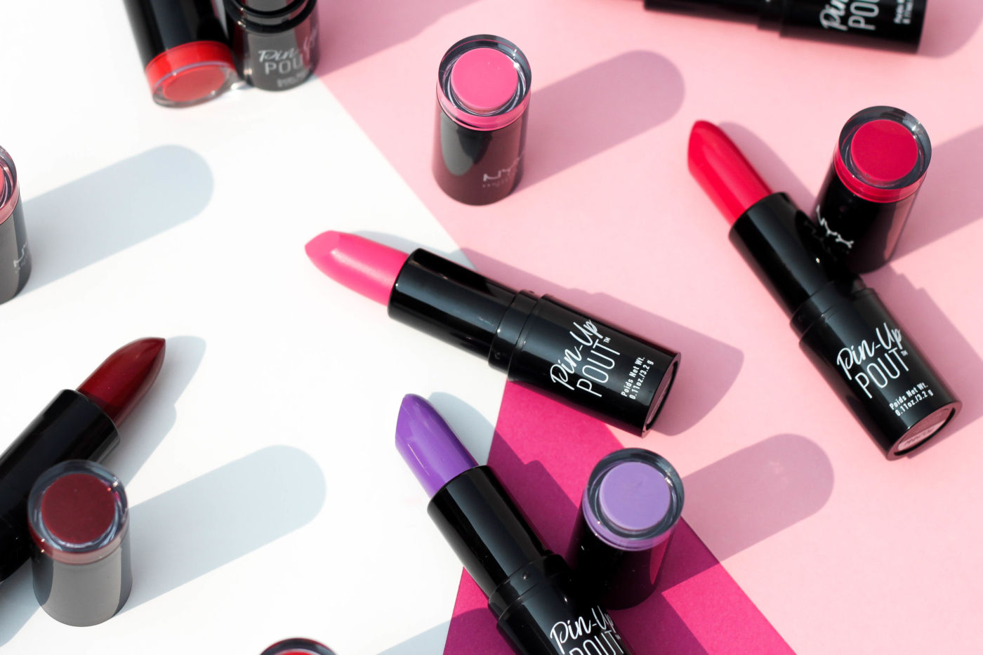 nyx pin up pout lipstick