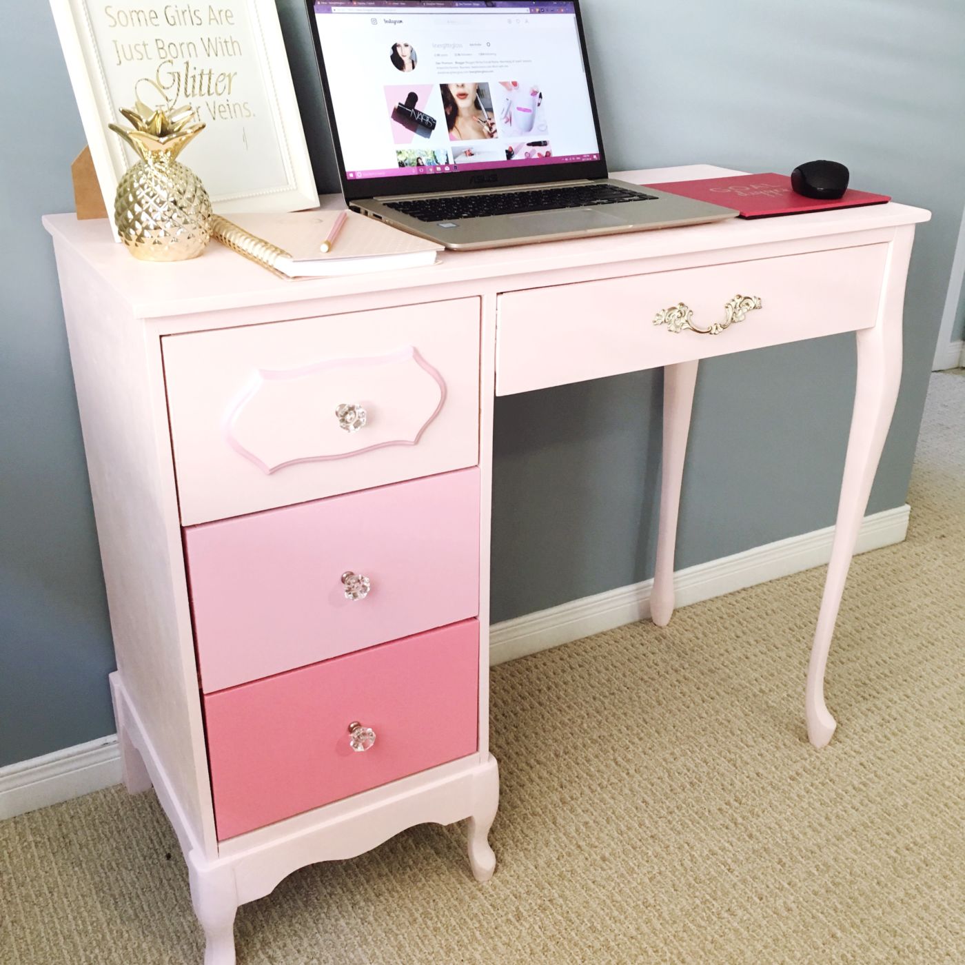 How to Paint an Old Desk Step by Step DIY for Your Home!