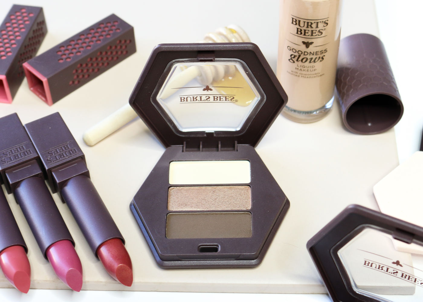 Burt's Bees Beauty Natural Makeup Review & Swatches