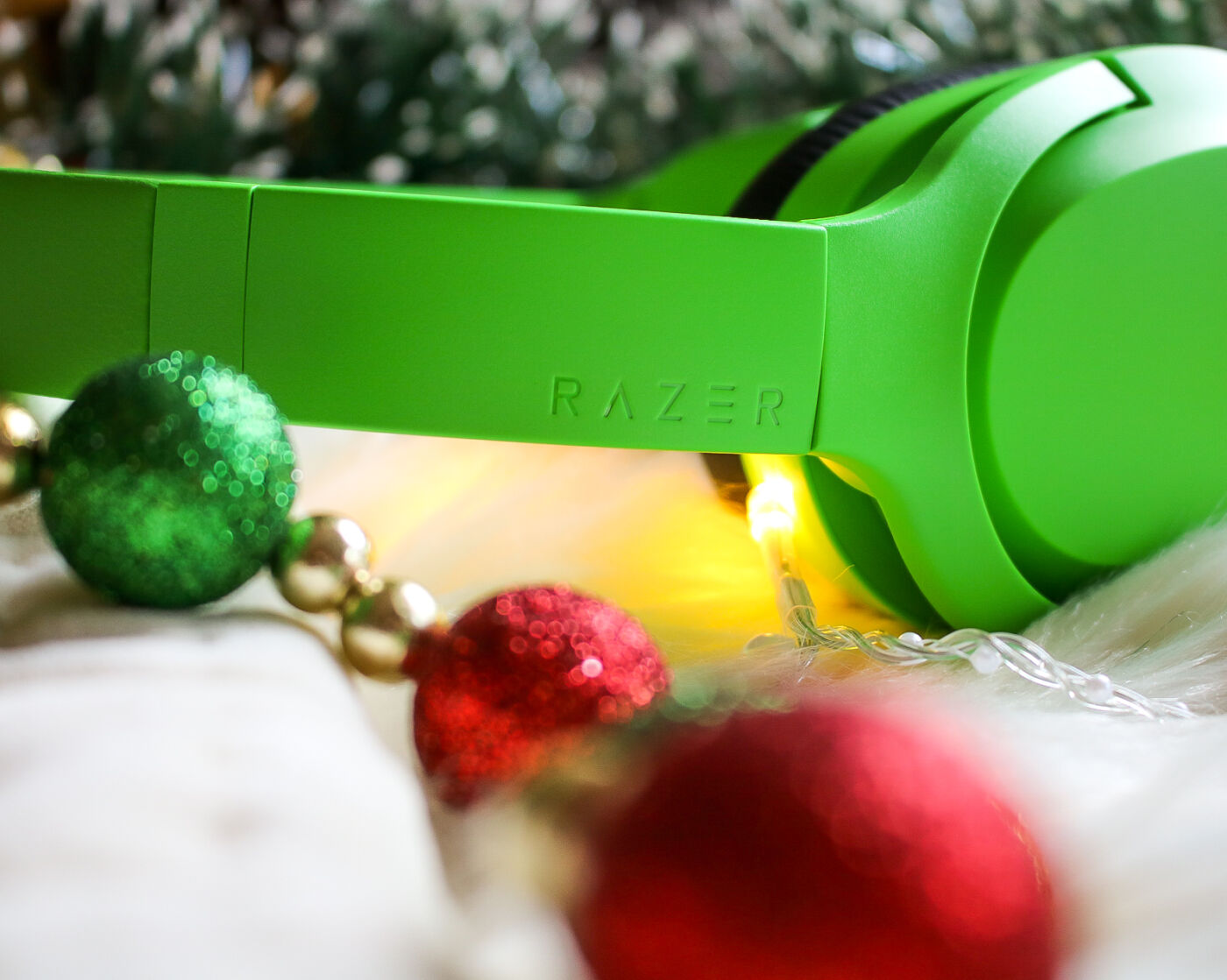 12 days of cheer razer opus x headphones in green