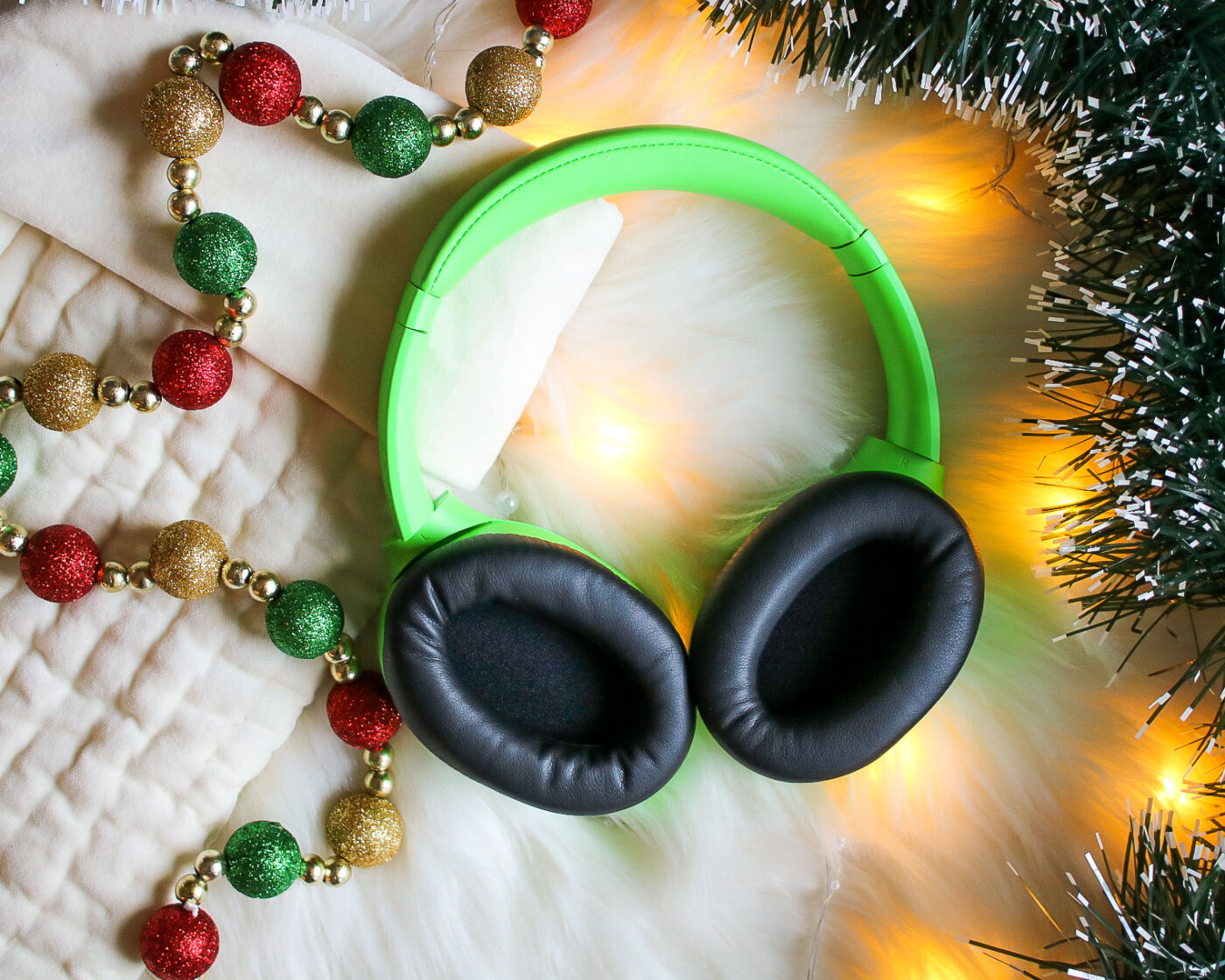 12 days of cheer razer opus x headphones in green