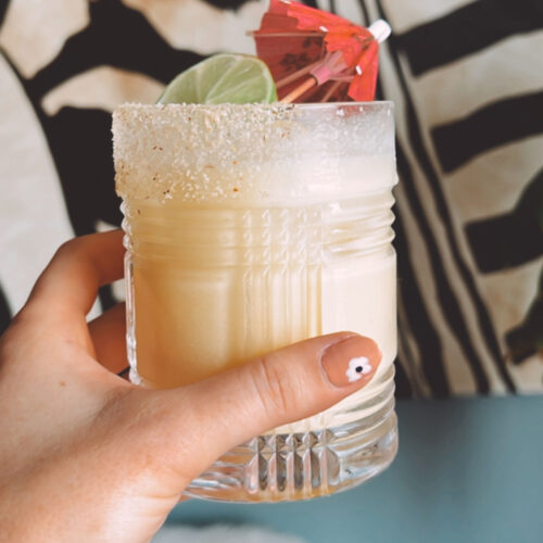 coconut mango margarita cocktail recipe