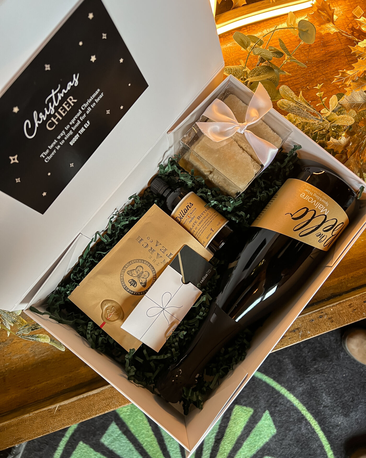 radius local love holiday gift basket holiday cheer